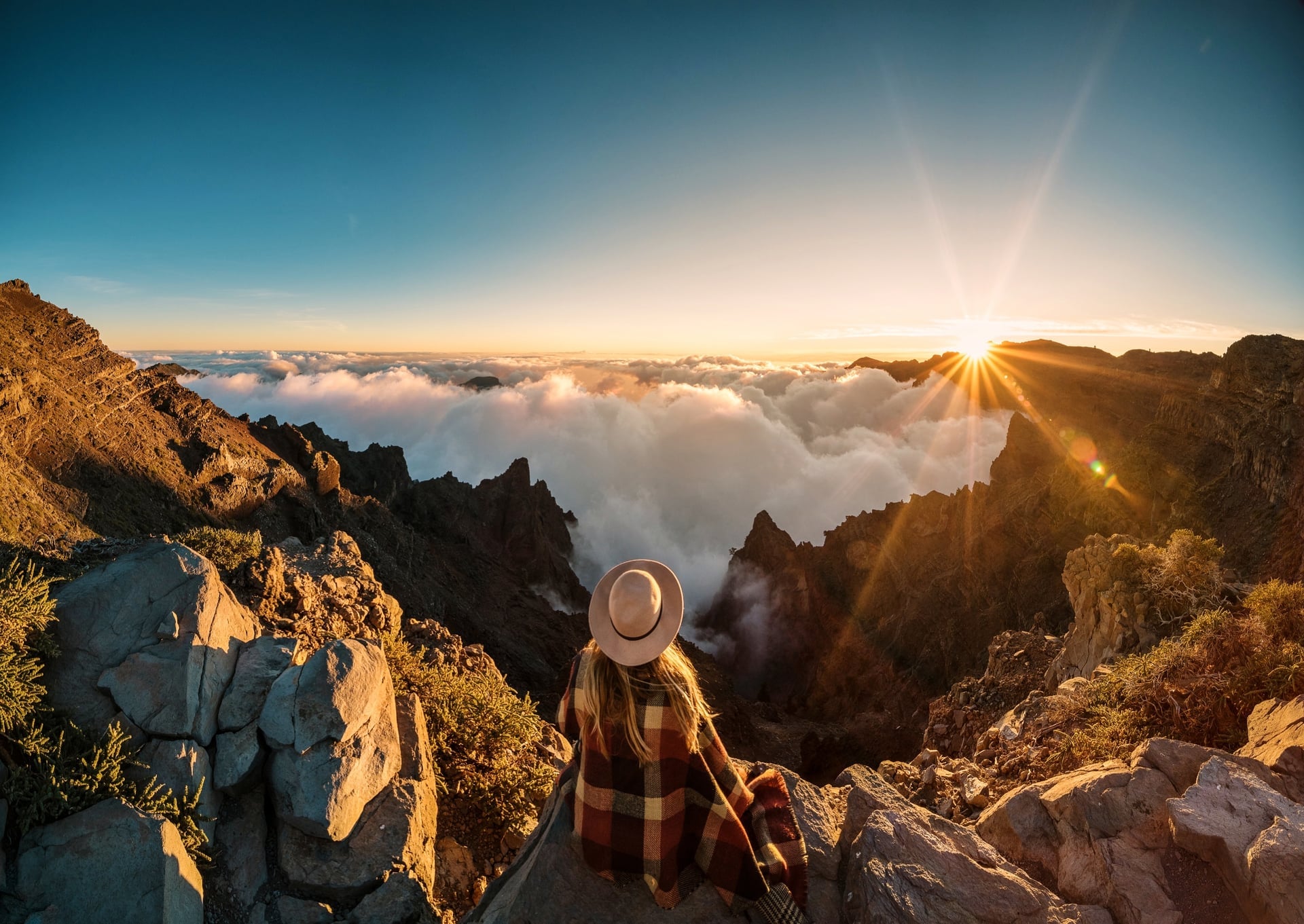Travel destination with beautiful scenery