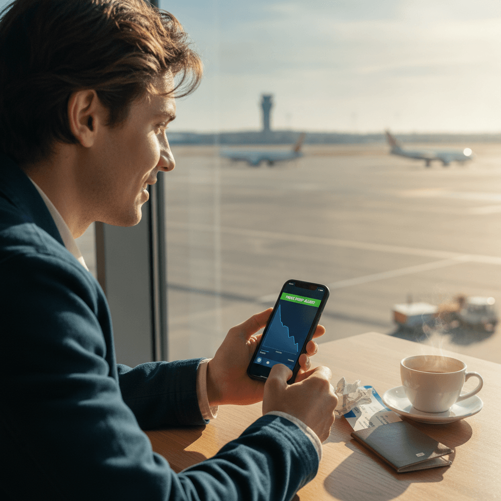 Are there apps that track flight price drops?