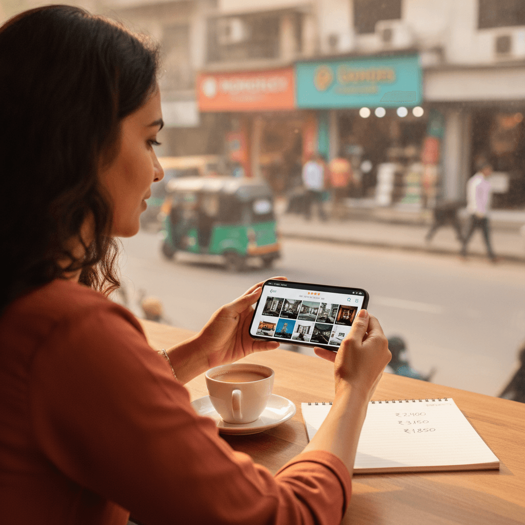Step-by-Step Guide to Booking a Hotel Room via an App in India