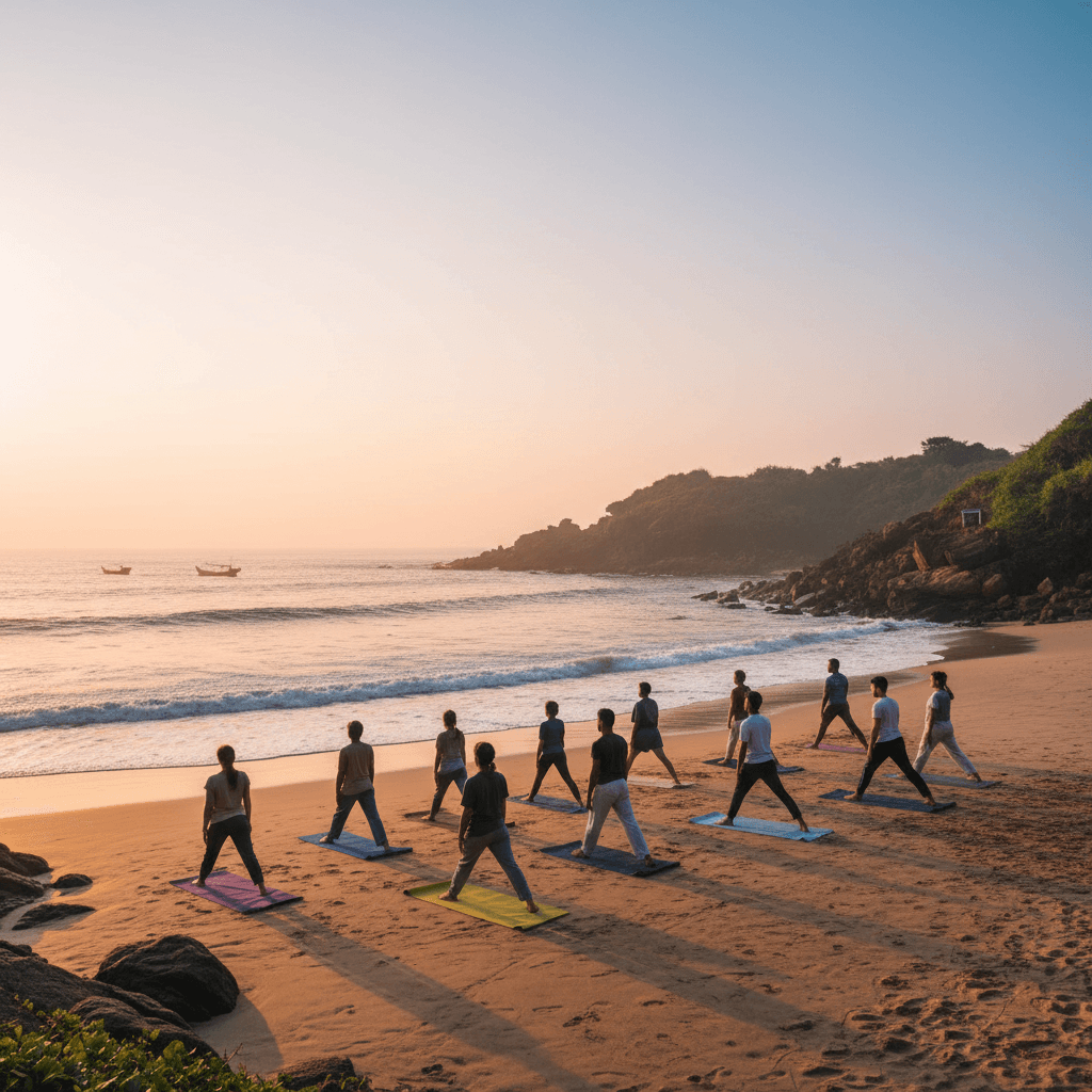 Beach Yoga
