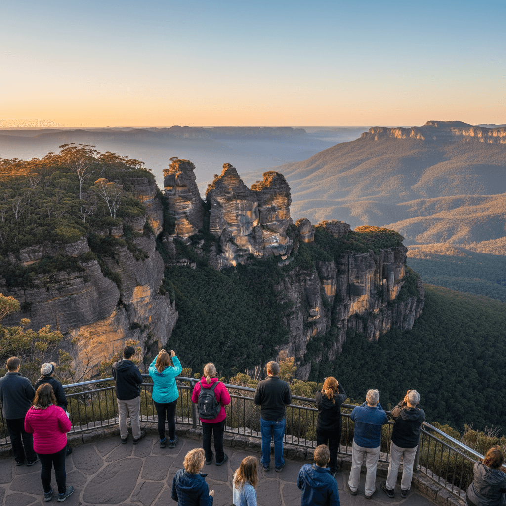 Blue Mountains Three Sisters