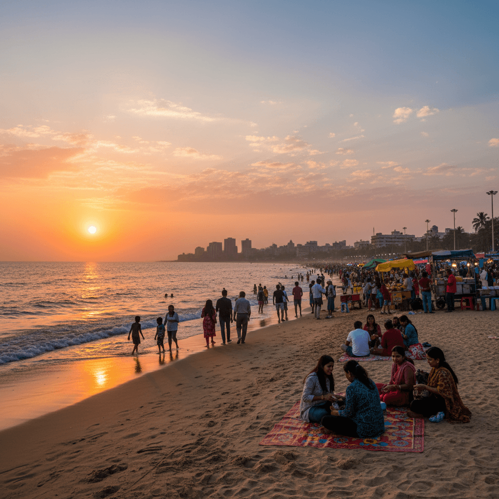 Girgaon Chowpatty Beach