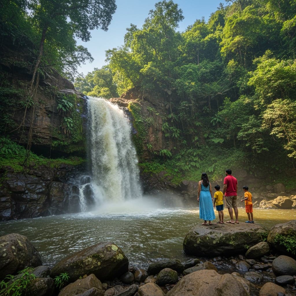 Harvalem Waterfalls