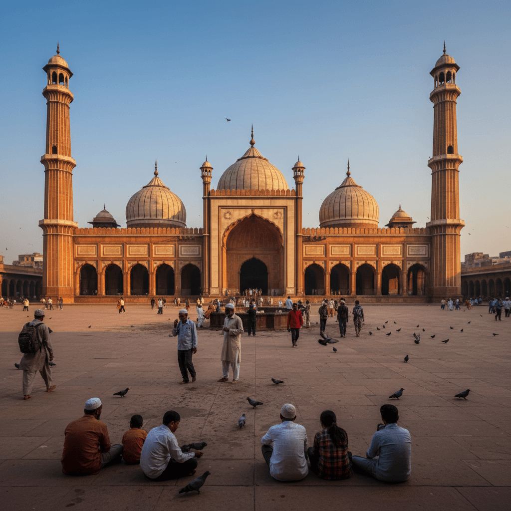 Jama Masjid in Delhi