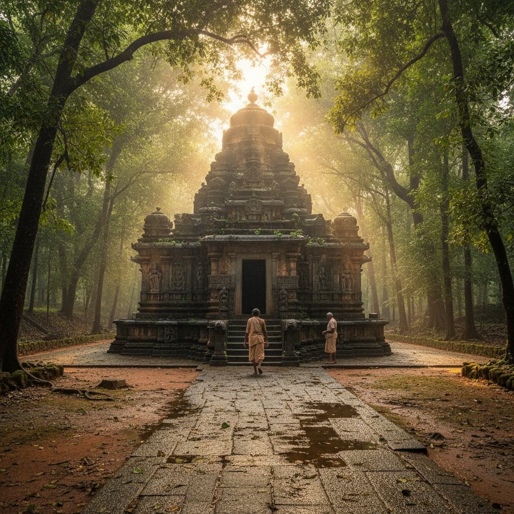 Mahadev Temple, Tambdi Surla