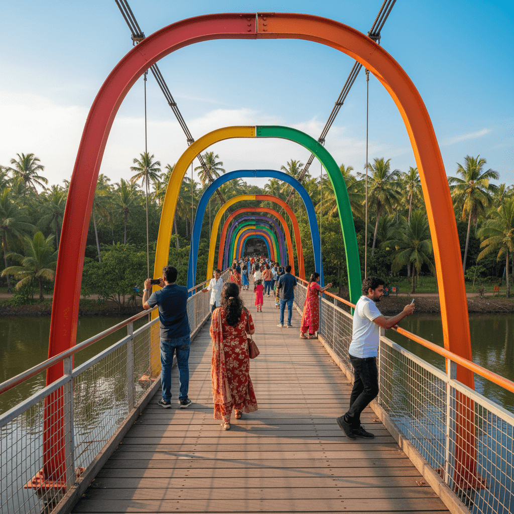 Rainbow Hanging Bridge