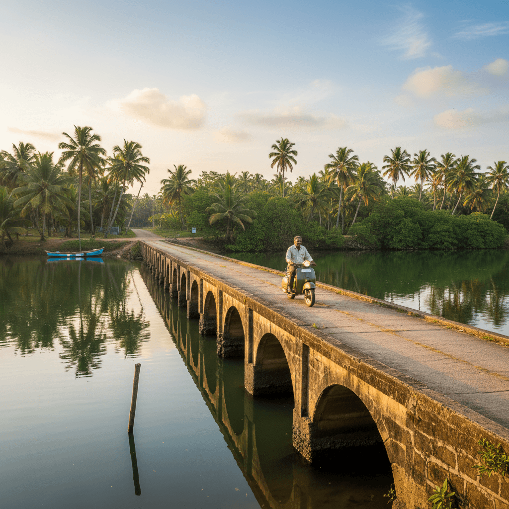 Sadolxem Bridge, South Goa