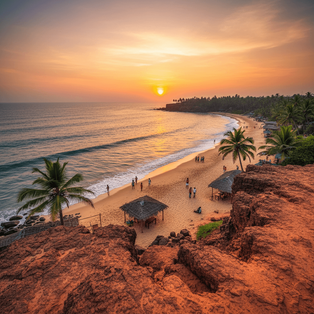 Vagator Beach View